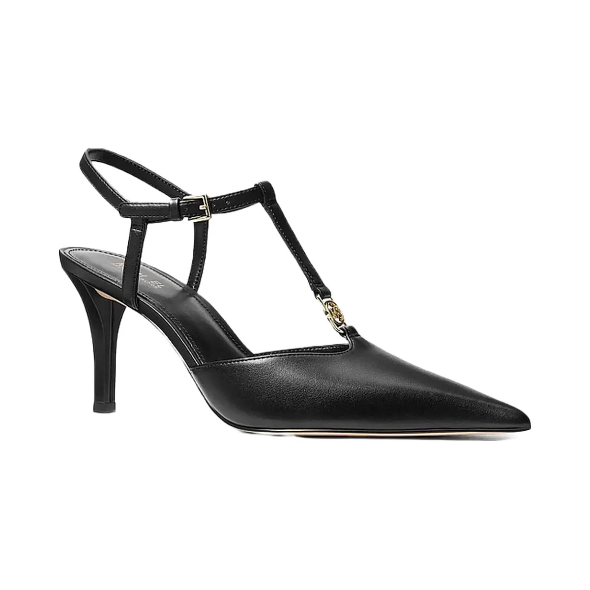 Michael Kors Nalia T-Strap Pump Black - HypeFly India View 1