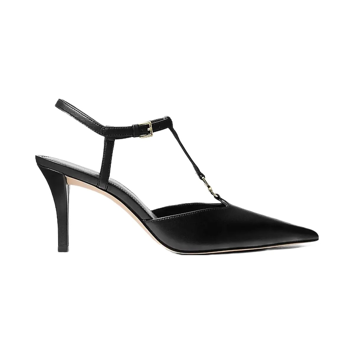 Michael Kors Nalia T-Strap Pump Black - HypeFly India View 2