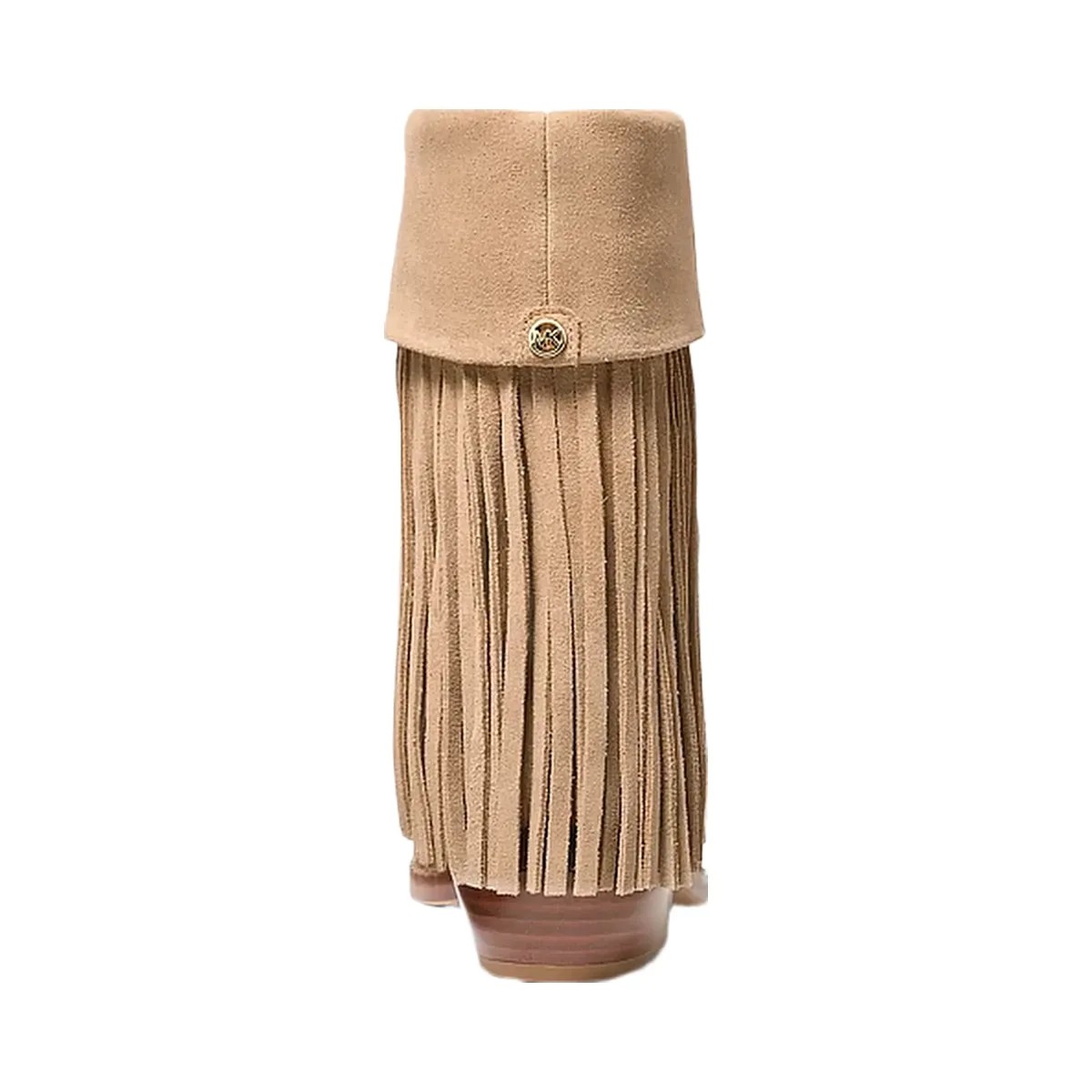 Michael Kors Nash Fringed Suede Boot Camel - HypeFly India View 3