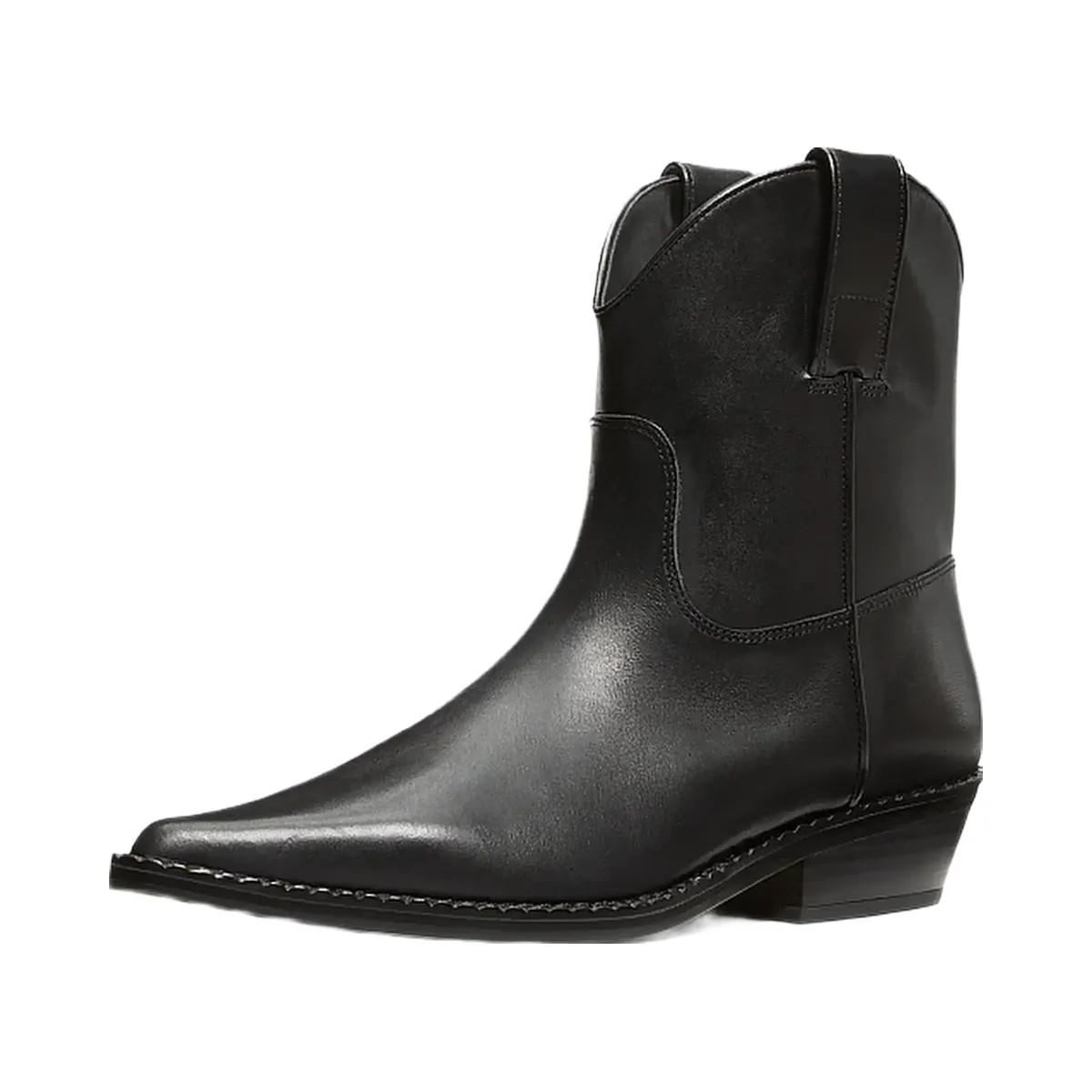 Michael Kors Noemie Leather Boot Black - HypeFly India View 4