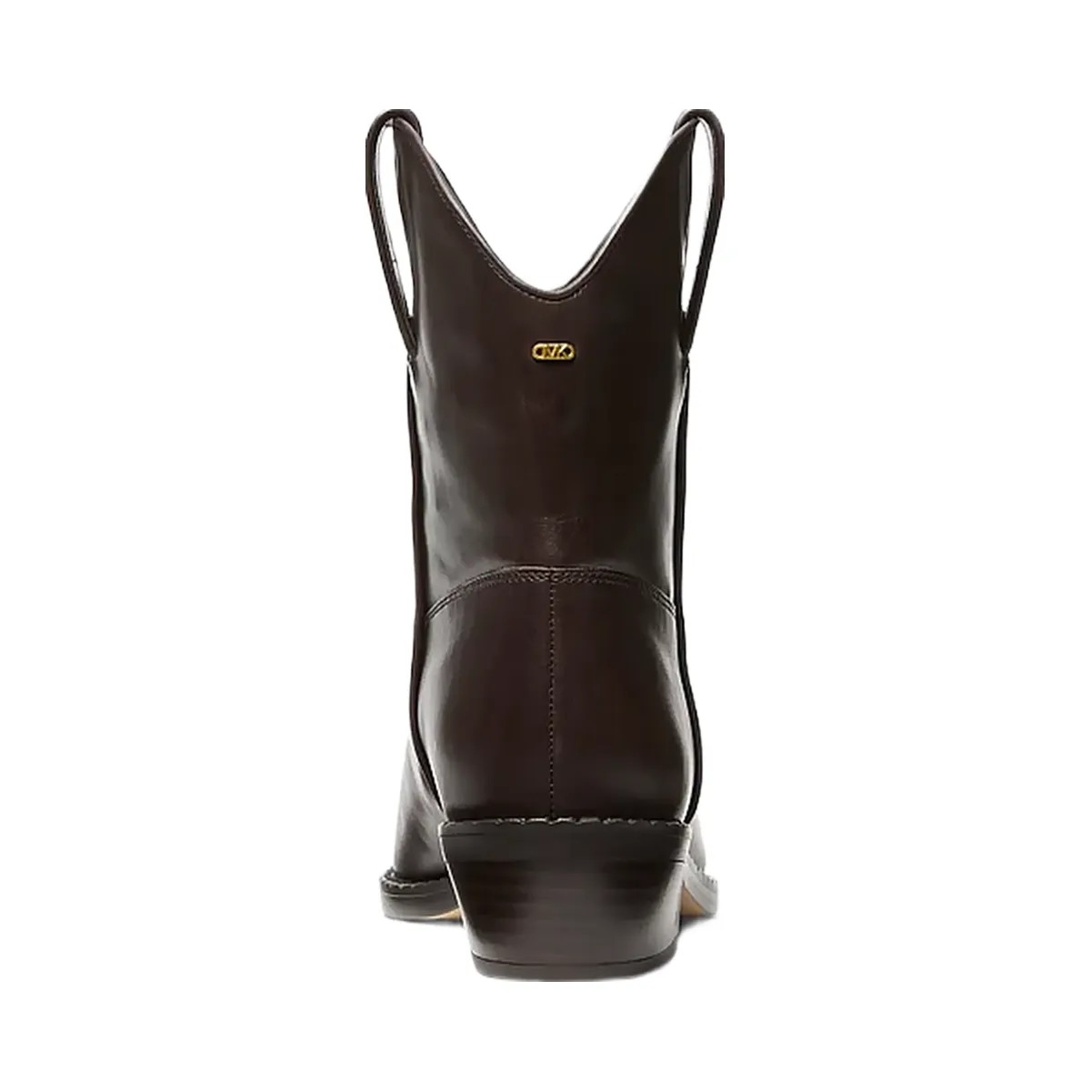 Michael Kors Noemie Leather Boot Chocolate - HypeFly India View 3
