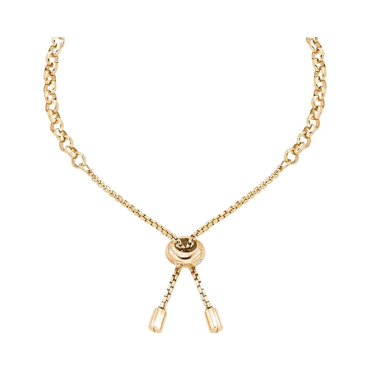 Michael Kors Pavé Charms Slider Bracelet Gold - HypeFly India View 2