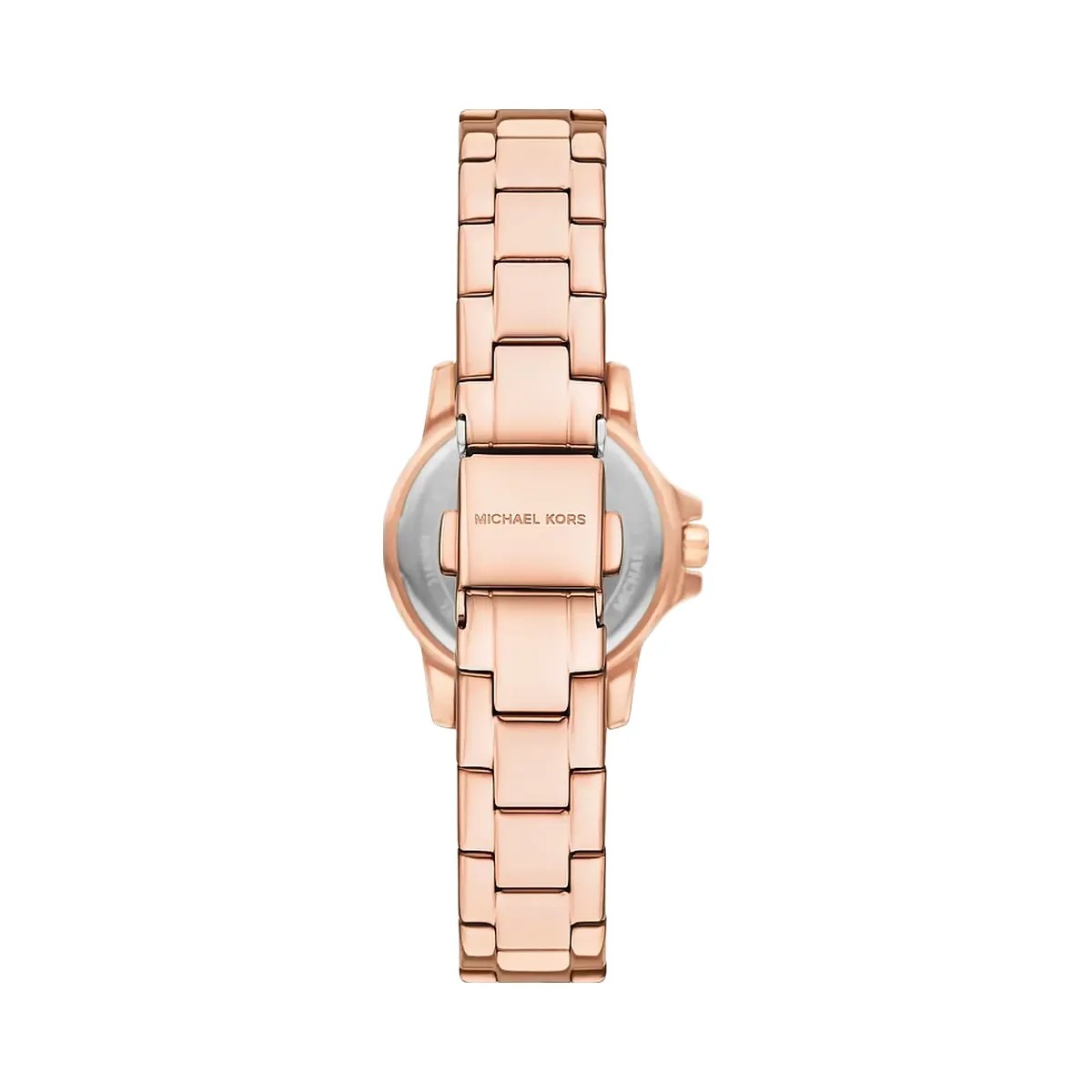 Michael Kors Petite Everest Pavé Rose Gold-Tone Watch and Bracelets Jewelry Gift Set Rose Gold - HypeFly India View 3