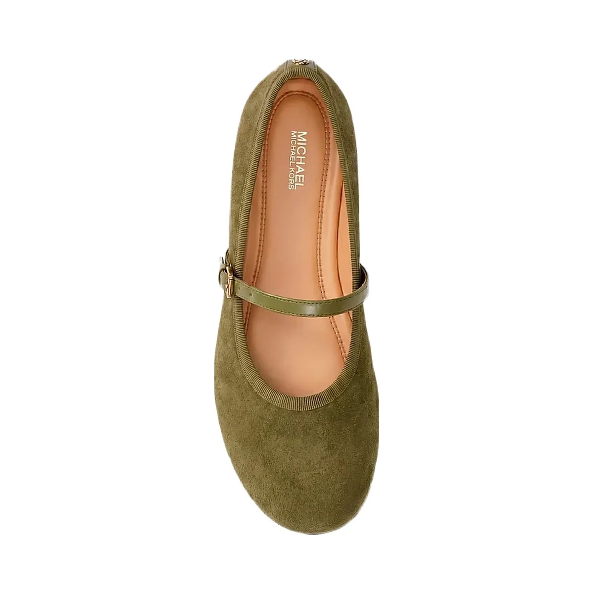Michael Kors Phoebe Ballet Flat Oregano - HypeFly India View 5