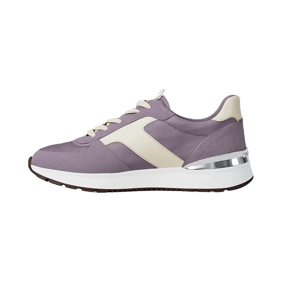 Michael Kors Remy Mixed-Media Trainer Lilac - HypeFly India View 3