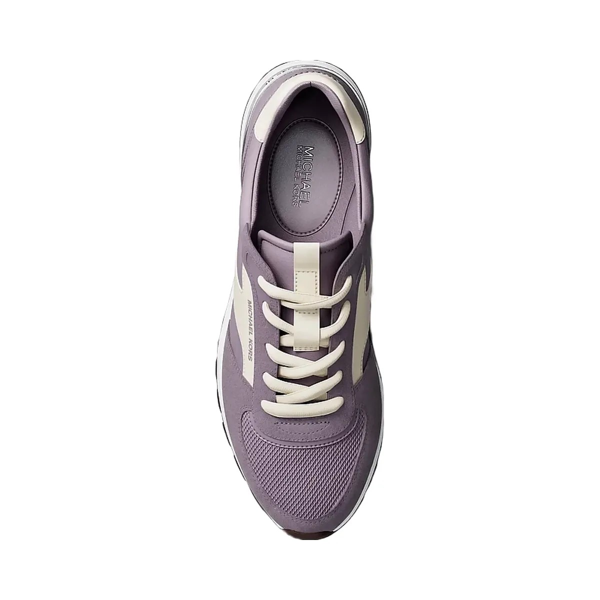 Michael Kors Remy Mixed-Media Trainer Lilac - HypeFly India View 5