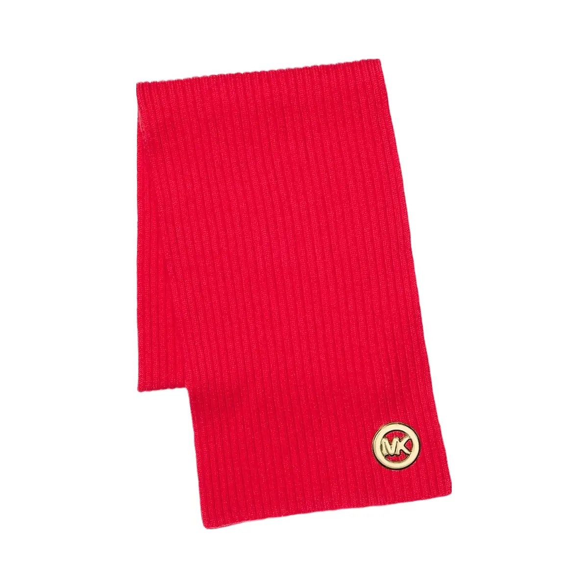 Michael Kors Ribbed Wool Scarf Crimson - HypeFly India View 1