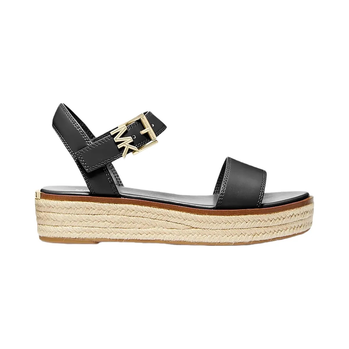 Michael Kors Richie Platform Espadrille Sandal Black - HypeFly India View 2