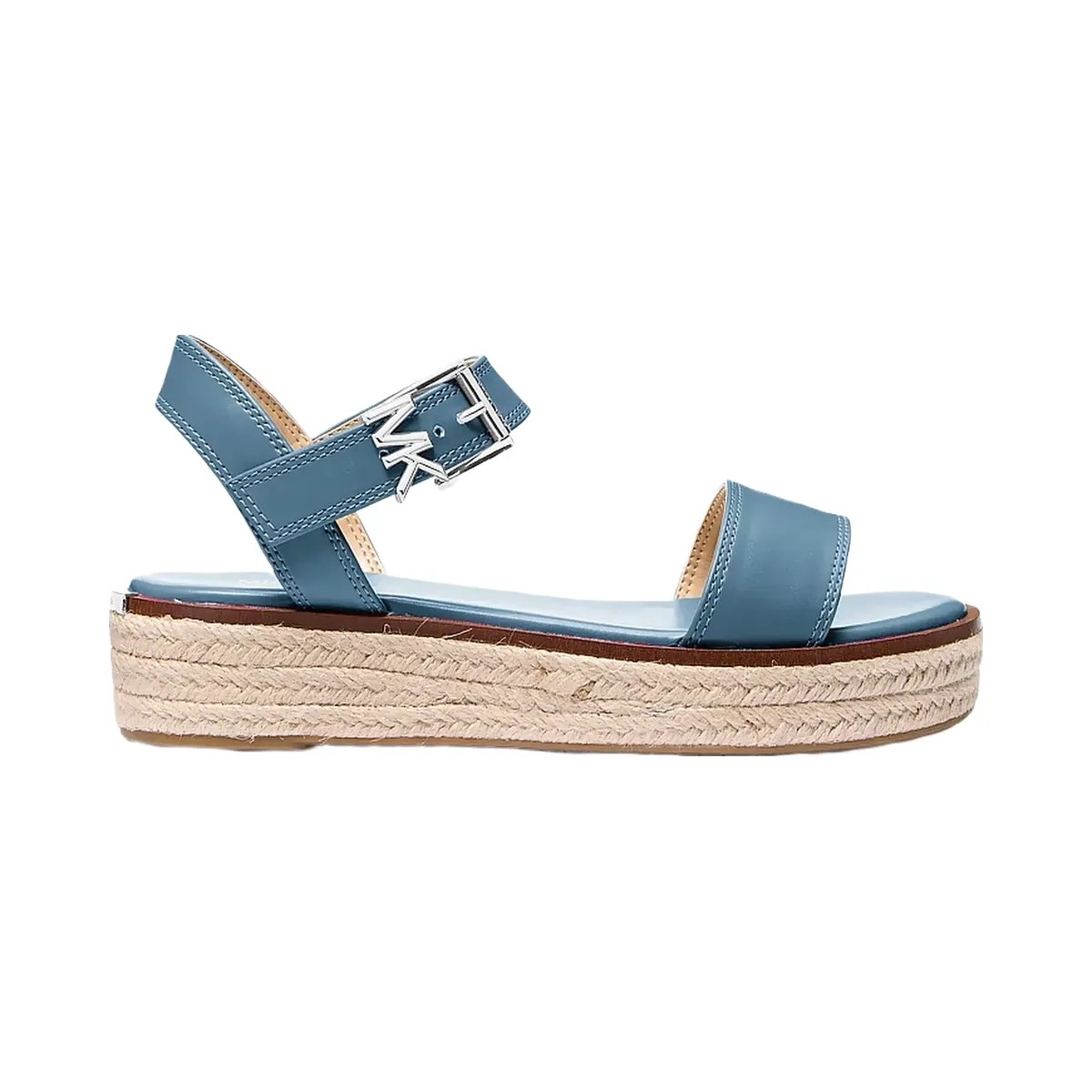 Michael Kors Richie Platform Espadrille Sandal Denim - HypeFly India View 2