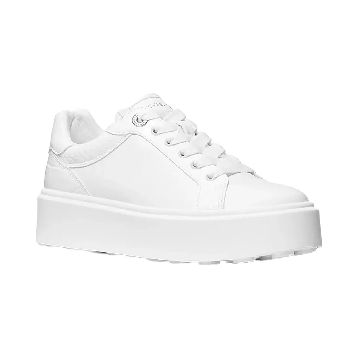 Michael Kors Romey Platform Sneaker Optic White - HypeFly India View 1