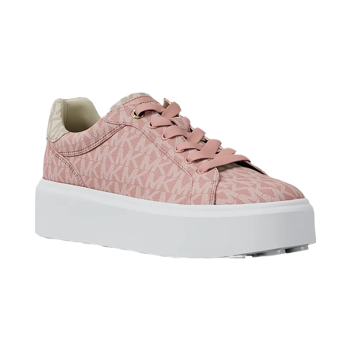 Michael Kors Romey Two-Tone Logo Platform Sneaker Powder Blush - HypeFly India View 1