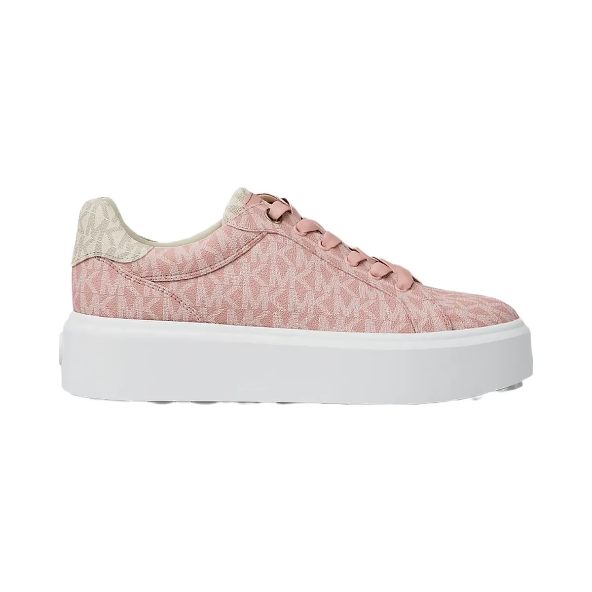 Michael Kors Romey Two-Tone Logo Platform Sneaker Powder Blush - HypeFly India View 2
