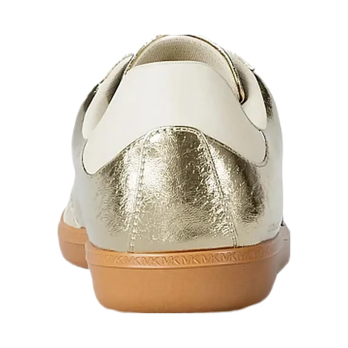 Michael Kors Sammy Metallic Sneaker Pale Gold - HypeFly India View 4