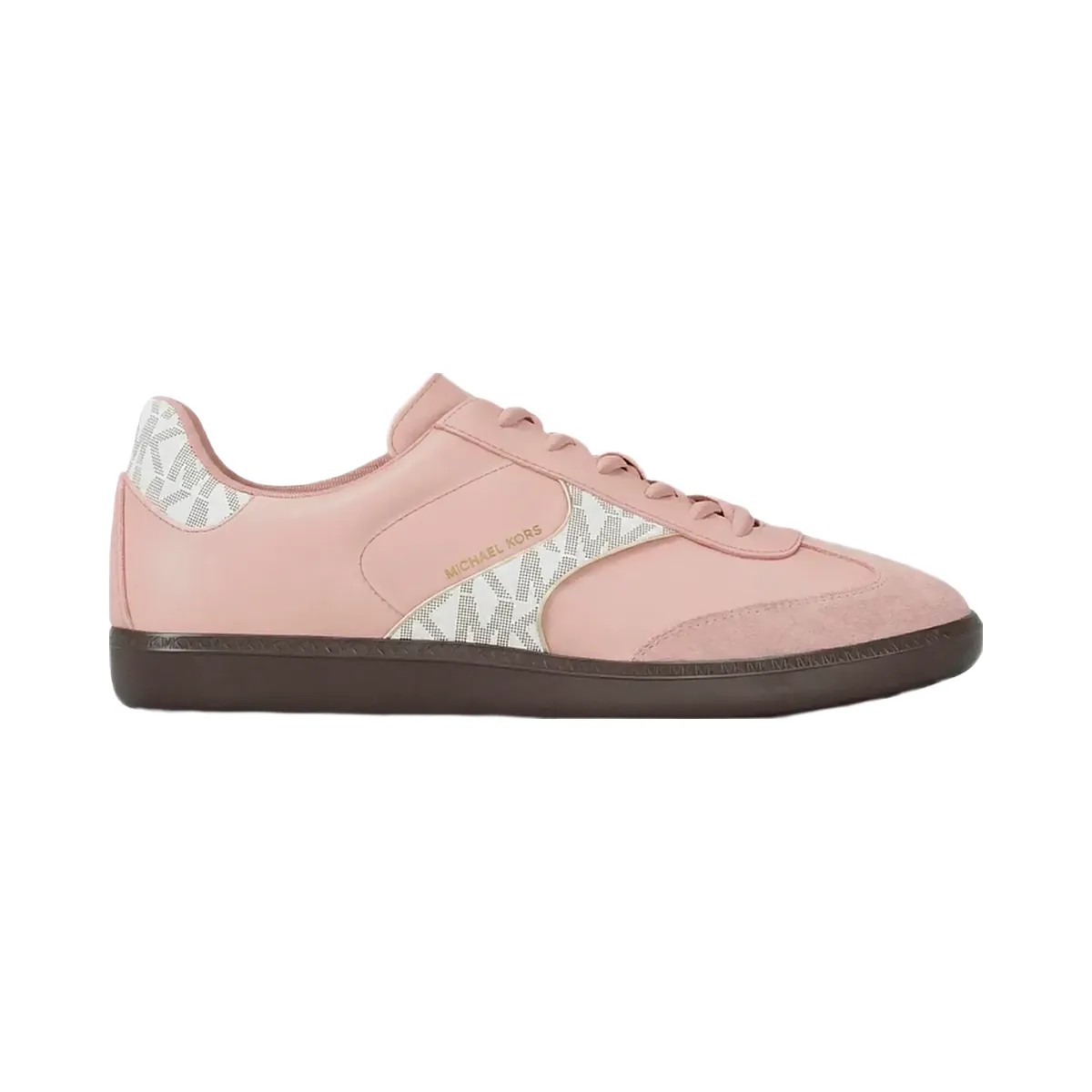 Michael Kors Sammy Mixed-Media Sneaker Powder Blush - HypeFly India View 2