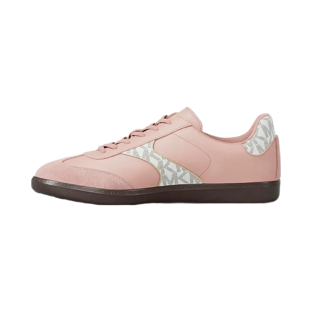 Michael Kors Sammy Mixed-Media Sneaker Powder Blush - HypeFly India View 3