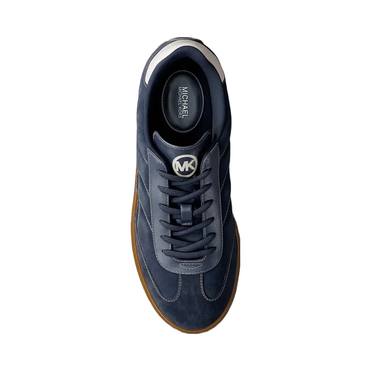 Michael Kors Sammy Suede Sneaker Navy - HypeFly India View 5