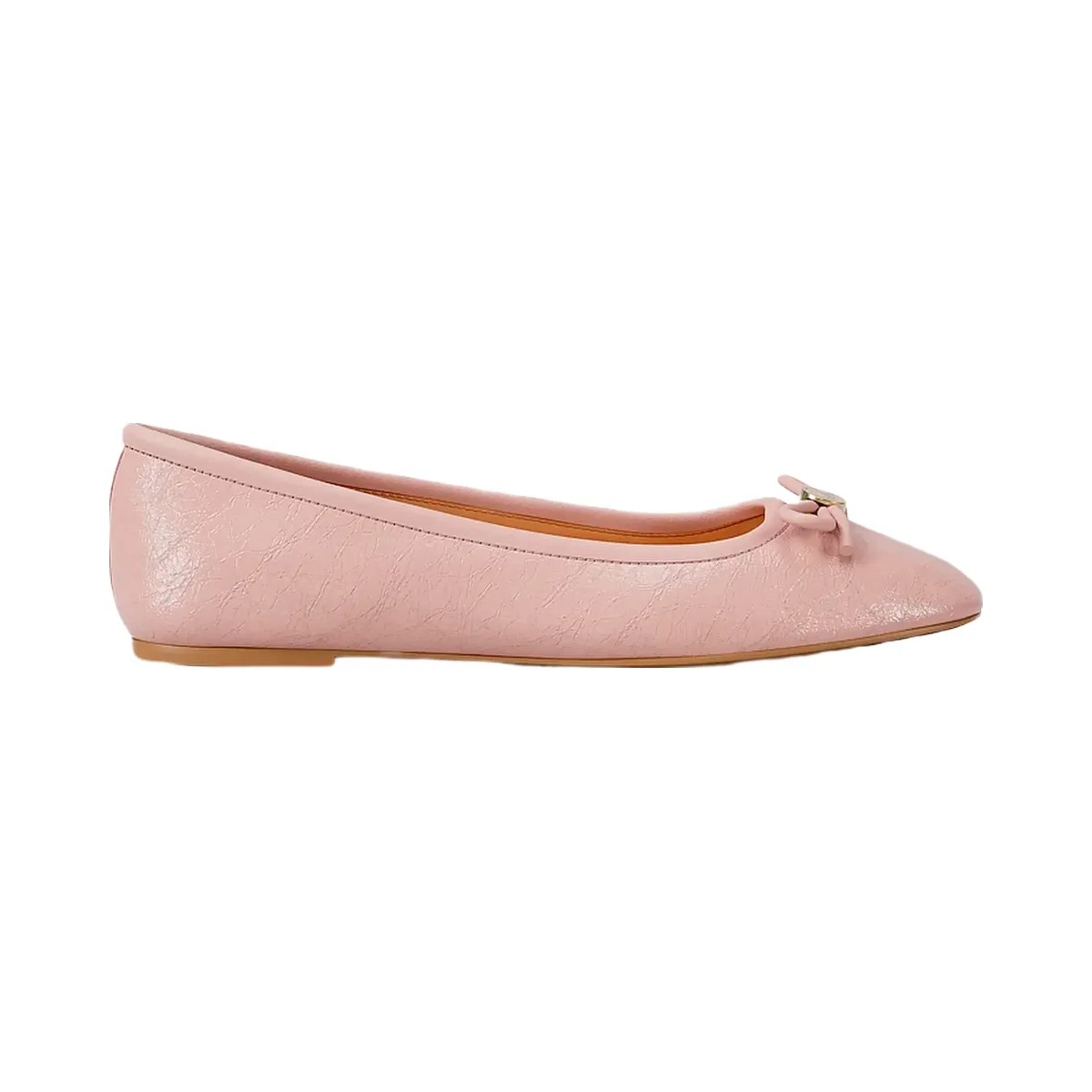 Michael Kors Savannah Ballet Flat Powder Blush - HypeFly India View 2