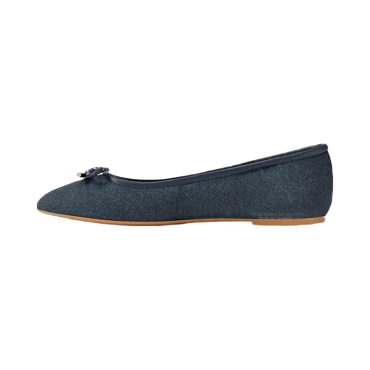 Michael Kors Savannah Denim Ballet Flat Dk Vt Bluwsh - HypeFly India View 3