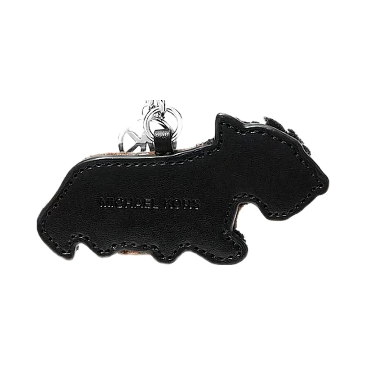 Michael Kors Scottie Dog Bag Charm Black - HypeFly India View 2