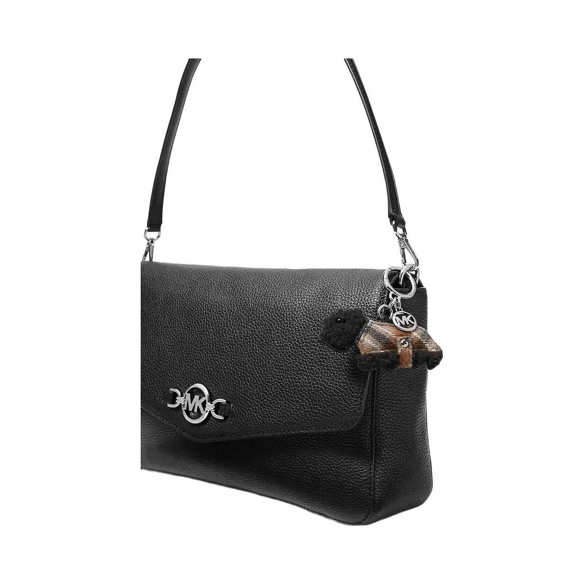 Michael Kors Scottie Dog Bag Charm Black - HypeFly India View 3