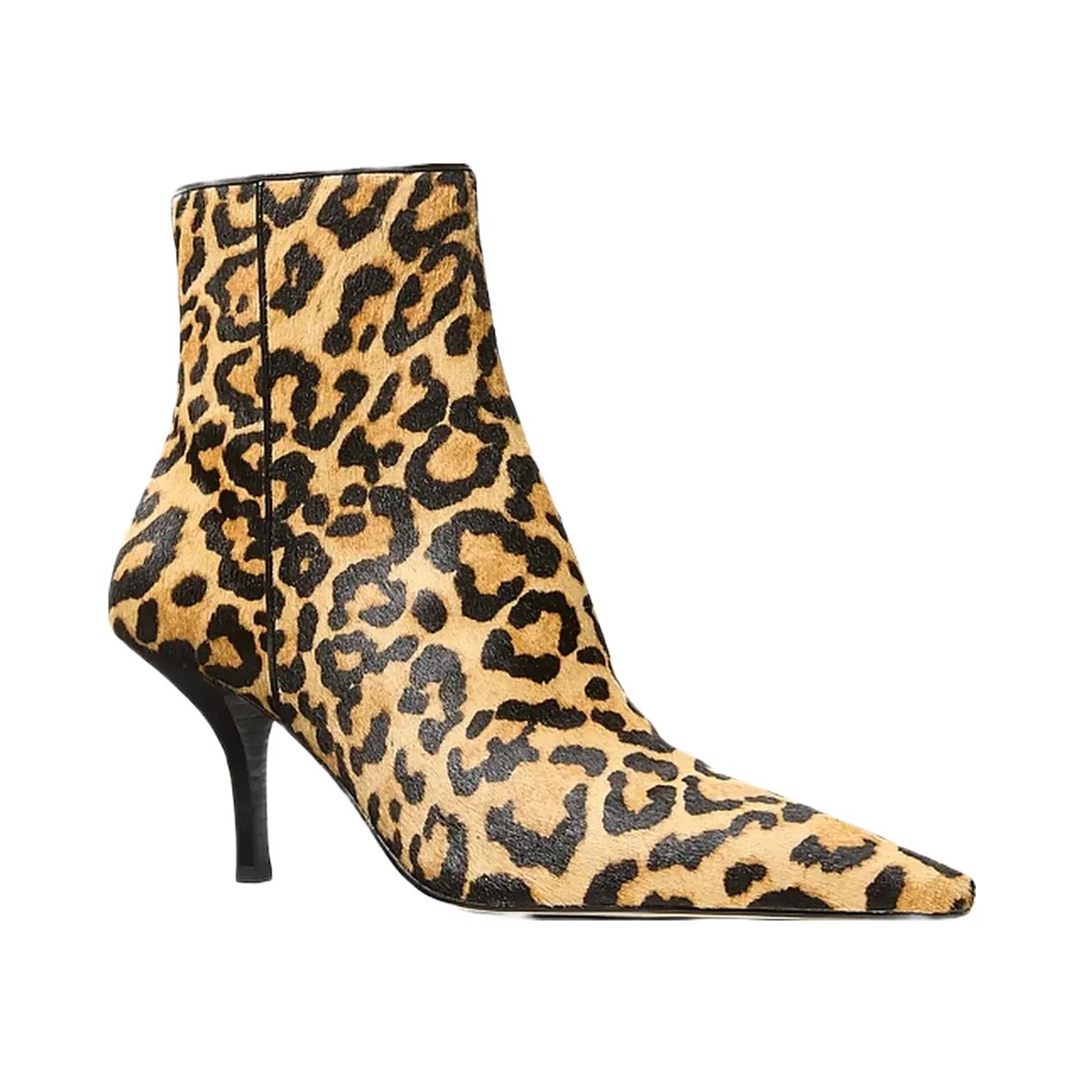 Michael Kors Selina Leopard Print Calf Hair Ankle Boot Marigold - HypeFly India View 1