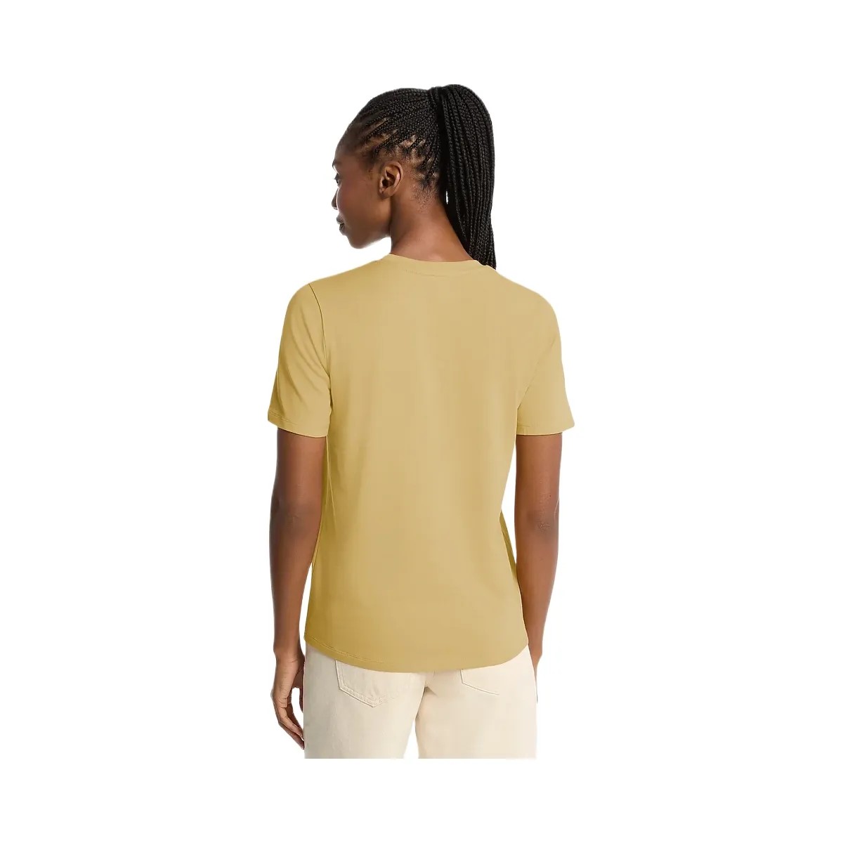Michael Kors Sequined Logo Cotton T-Shirt Oregano - HypeFly India View 2