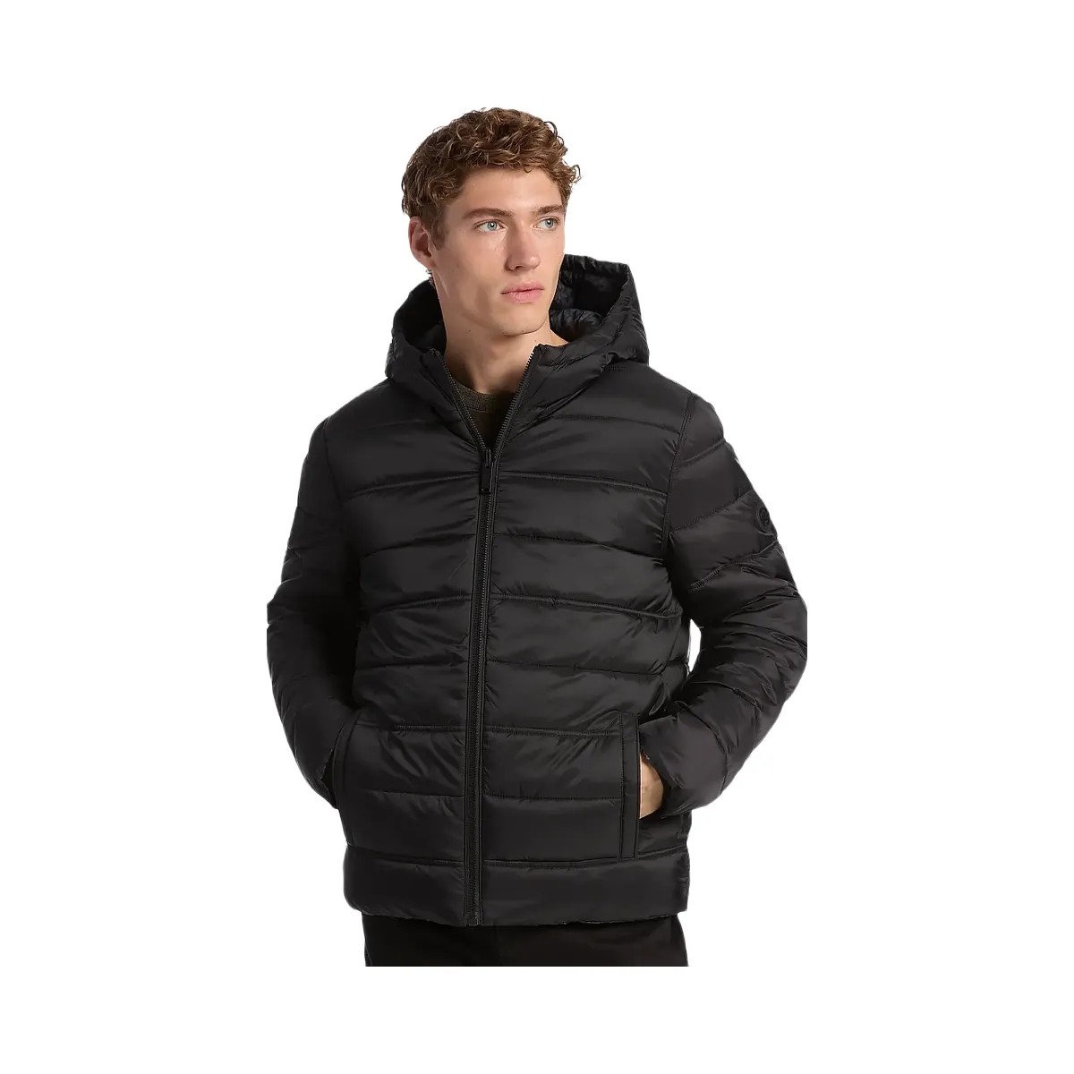 Michael Kors Signature Logo Reversible Jacket Black - HypeFly India View 3