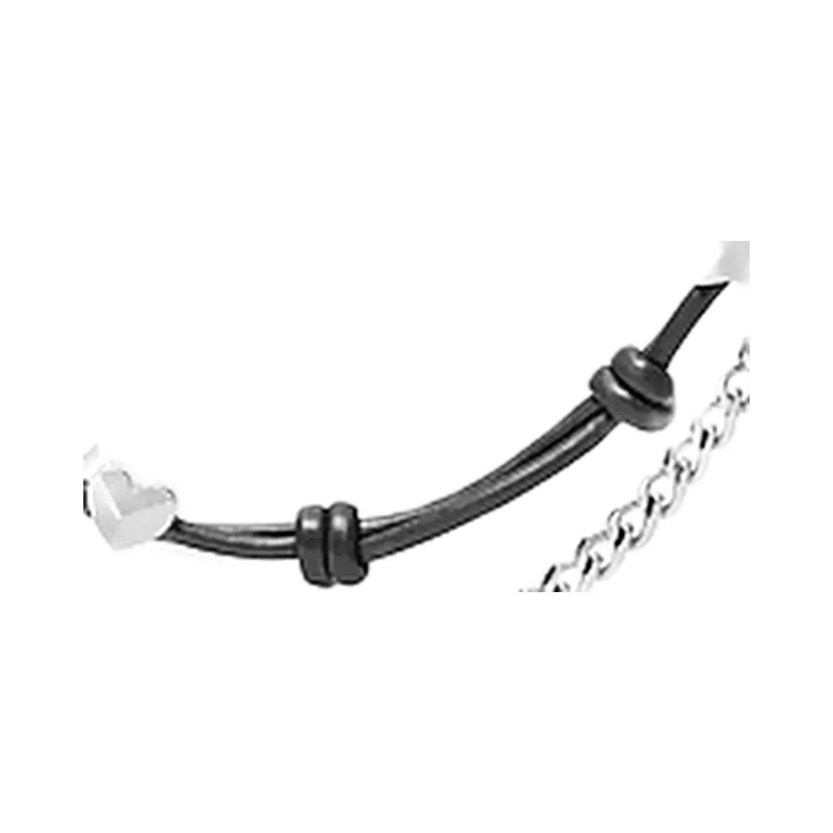 Michael Kors Silver-Tone Charm and Chain Bag Charm Black - HypeFly India View 1