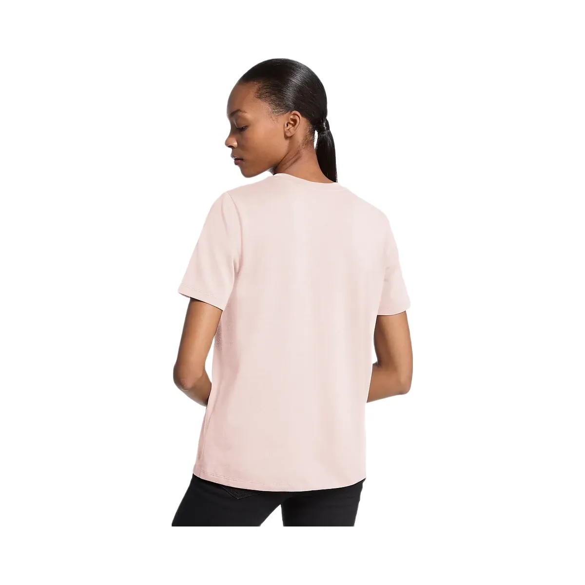 Michael Kors Studded Logo Charm Organic Cotton Jersey T-Shirt Powder Blush - HypeFly India View 2