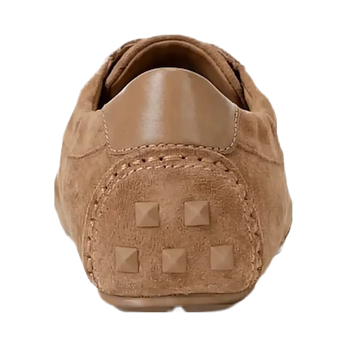 Michael Kors Susie Suede and Leather Trainer Camel - HypeFly India View 4