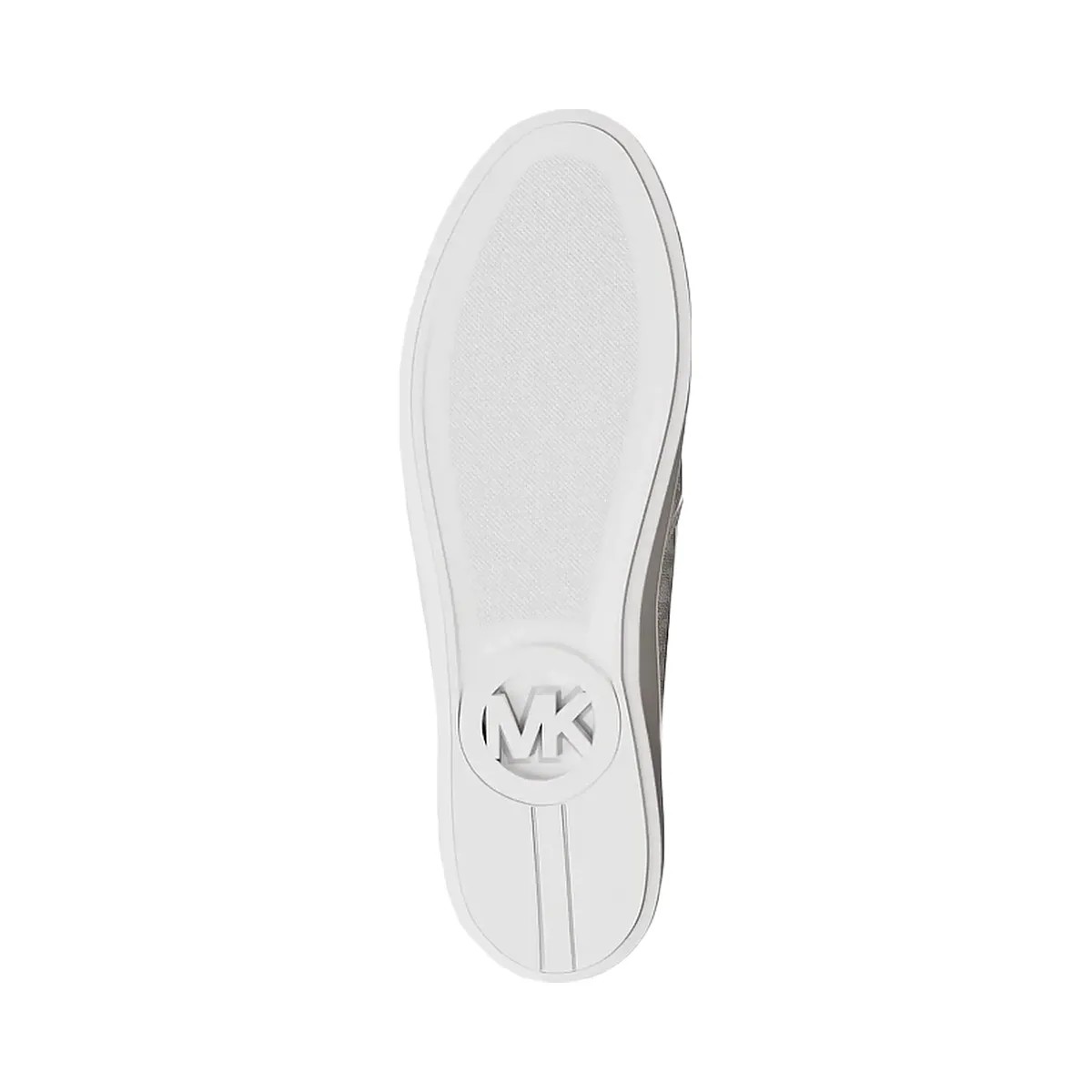 Michael Kors Teddi Signature Logo Slip-On Sneaker Bright Wht - HypeFly India View 6