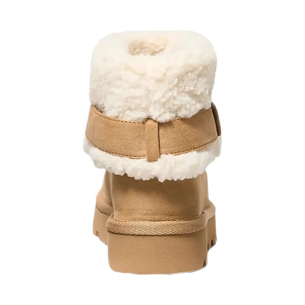 Michael Kors Winnie Faux Shearling Boot Camel - HypeFly India View 3