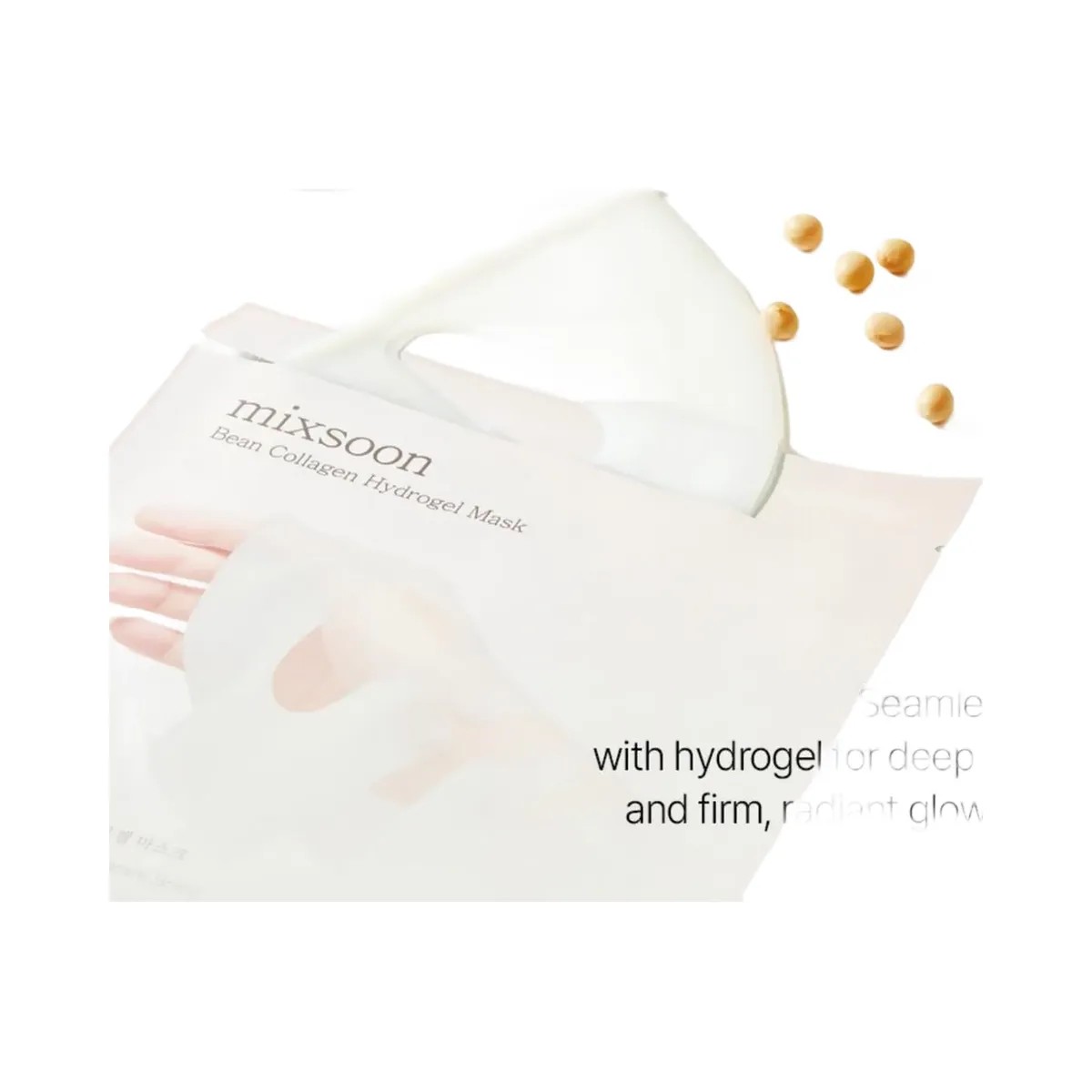 Mixsoon Bean Collagen Hydrogel Face Mask - HypeFly India View 2