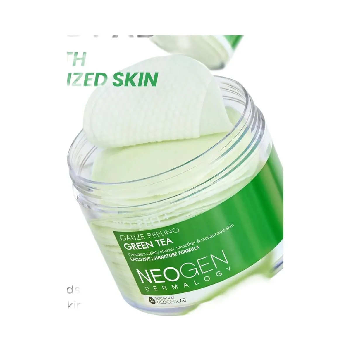 NEOGEN Real Bio Peel Gauze Peeling Green Tea Pad - HypeFly India View 5