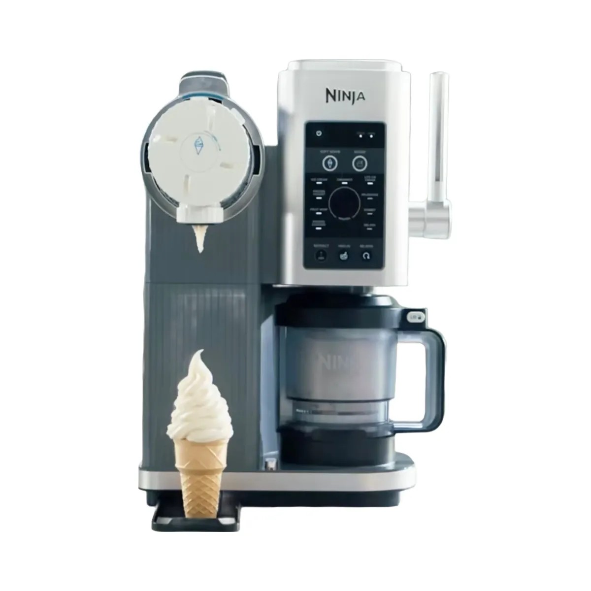 Ninja CREAMi Scoop & Swirl Soft Serve Ice Cream Machine - HypeFly India View 2