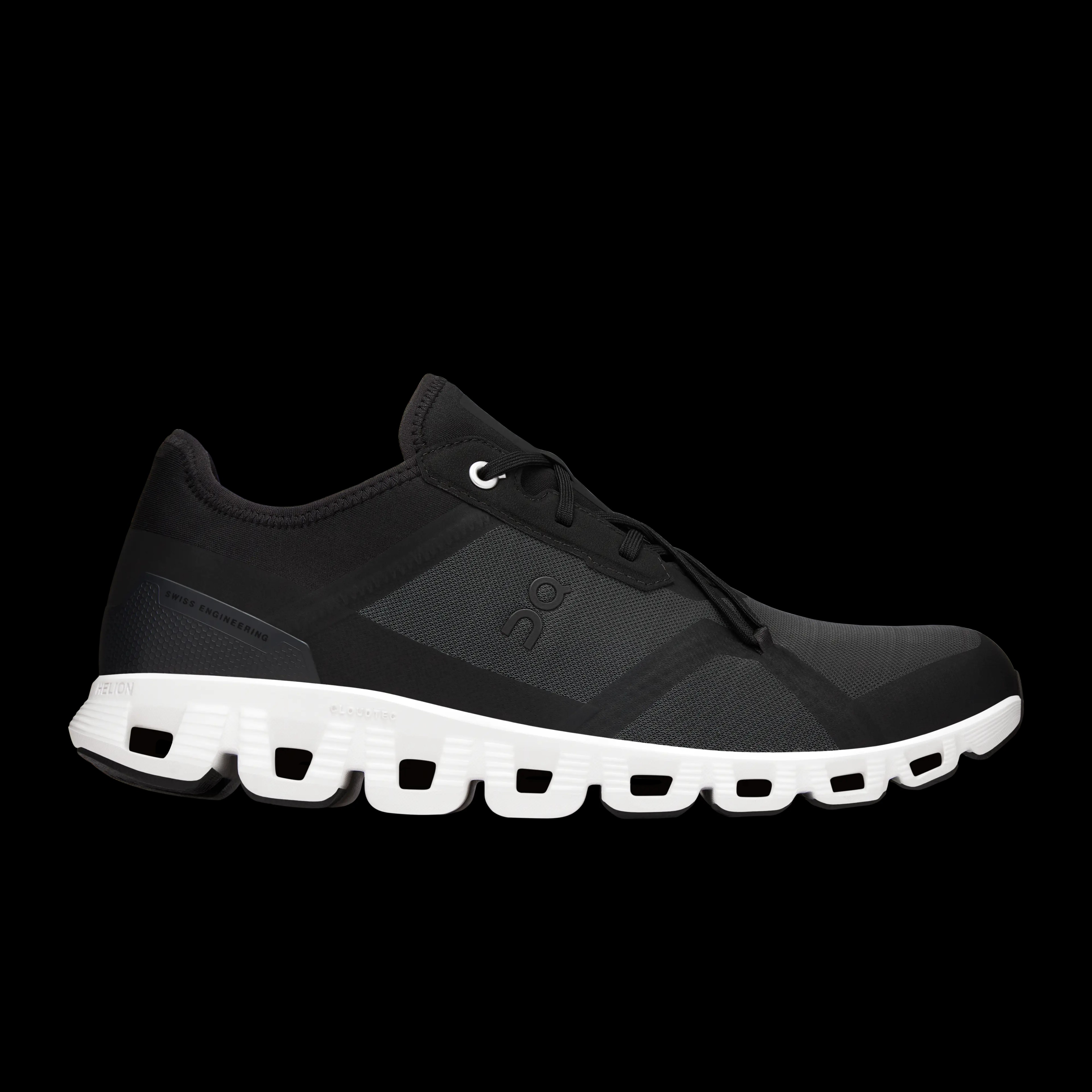 Cloud X 3 AD Black White On Running - HypeFly India View 1