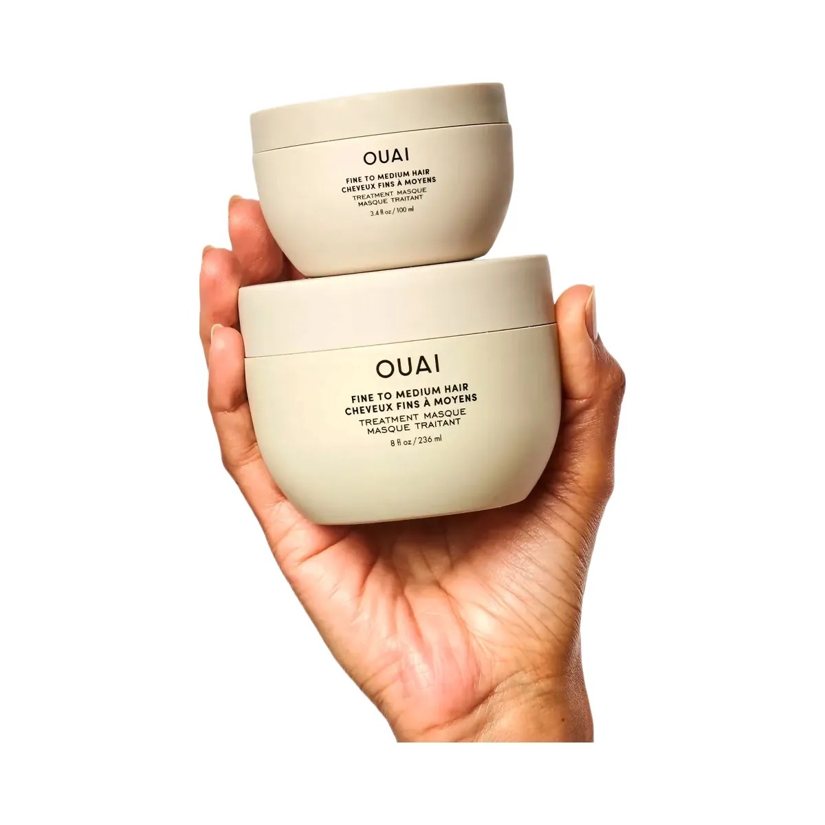 OUAI Fine to Medium Hair Treatment Masque - Travel - HypeFly India View 5