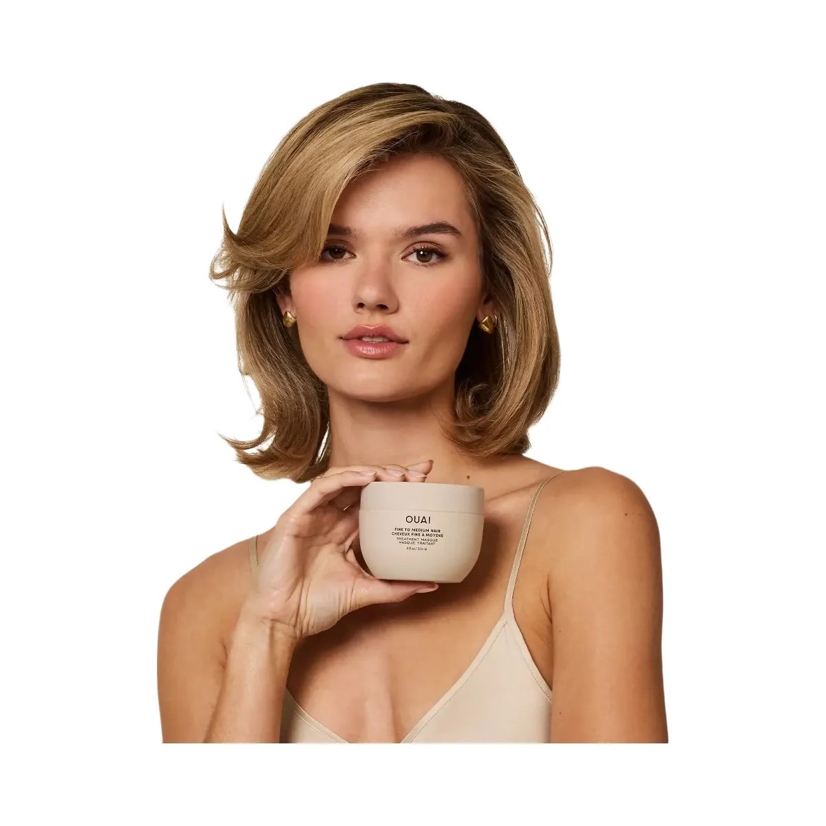 OUAI Fine to Medium Hair Treatment Masque - Travel - HypeFly India View 6