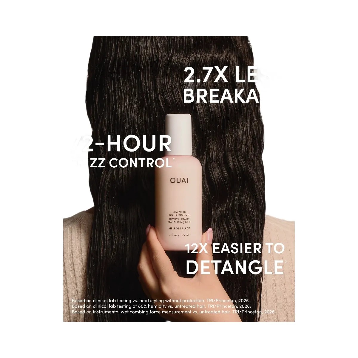 OUAI Leave In Conditioner Melrose Place - Travel - HypeFly India View 3
