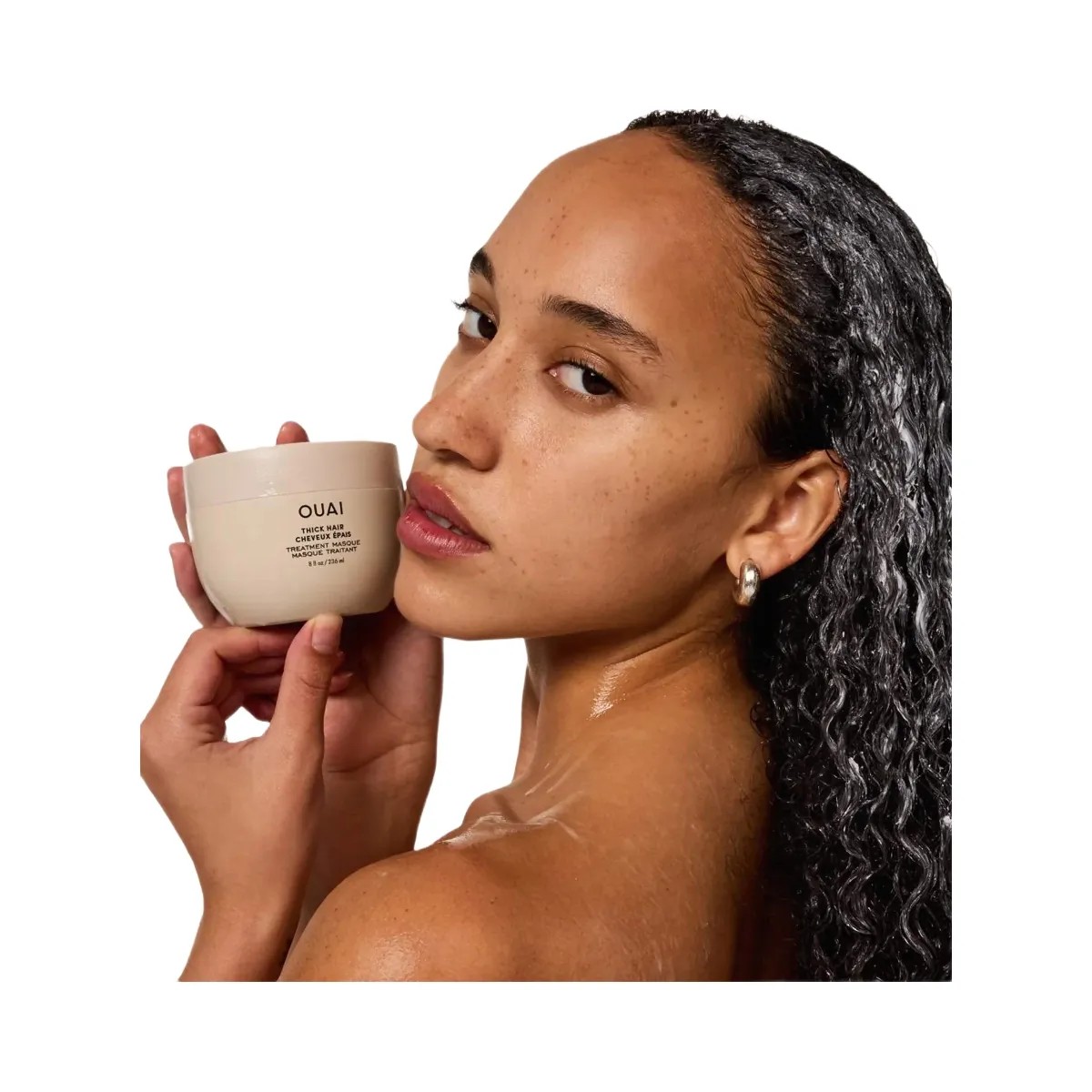 OUAI Thick Hair Treatment Masque - HypeFly India View 5