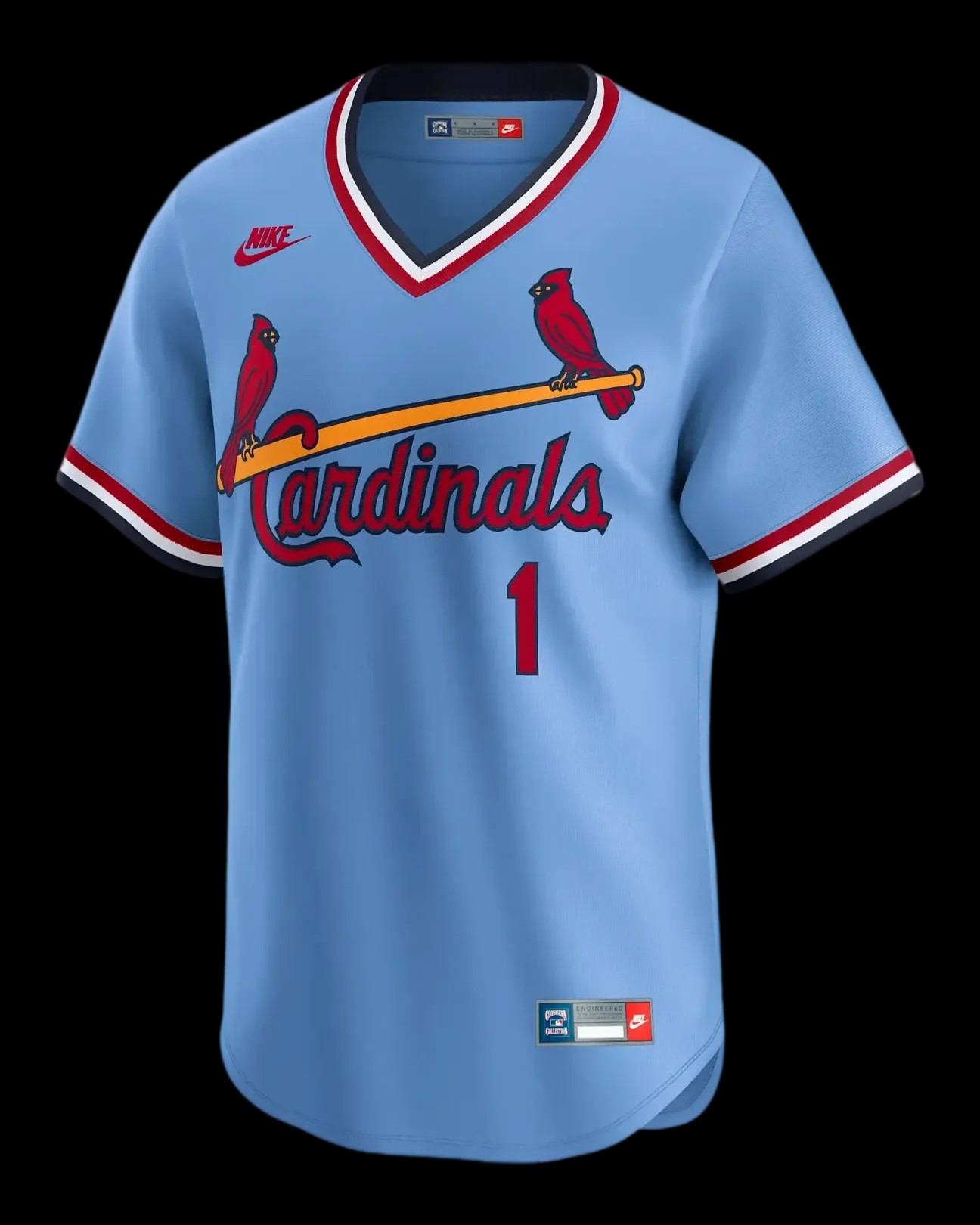 St. Louis Cardinals Cooperstown MLB Limited Jersey (Ozzie Smith) - HypeFly India View 1