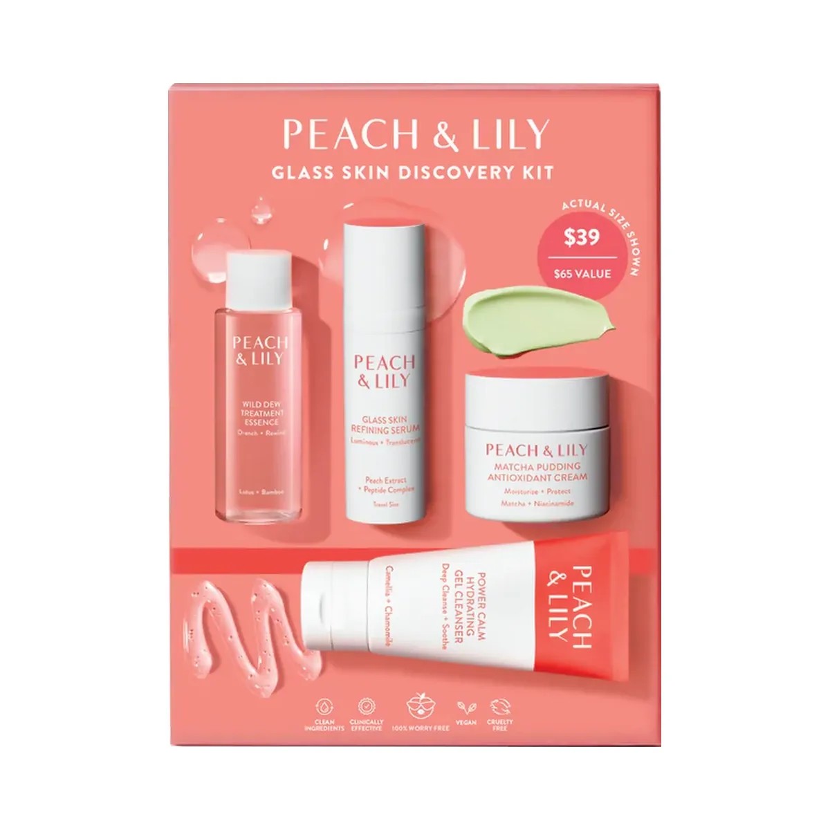 PEACH & LILY Glass Skin Discovery Kit - HypeFly India View 1