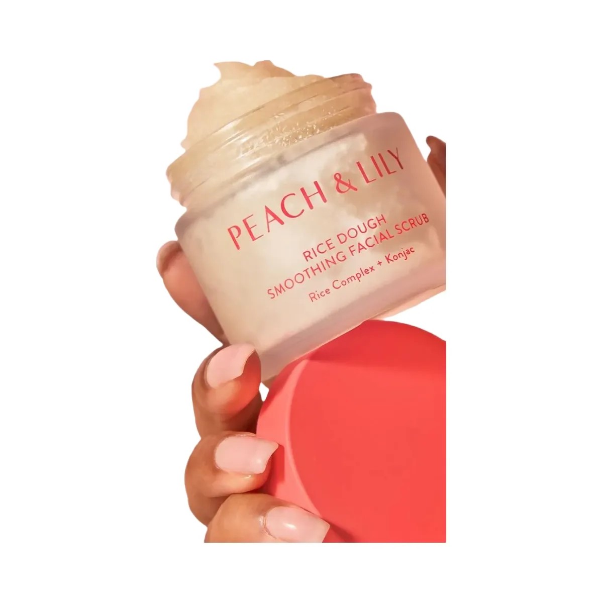 PEACH & LILY Rice Dough Smoothing Facial Scrub - HypeFly India View 4