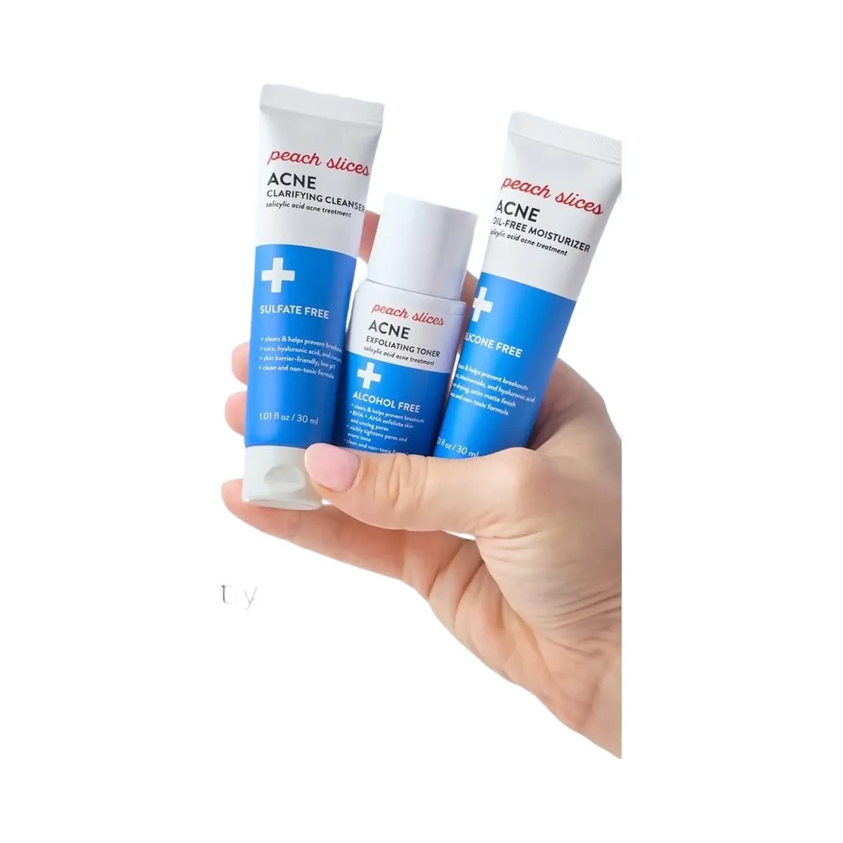Peach Slices 3-Step Acne Starter Kit - HypeFly India View 6
