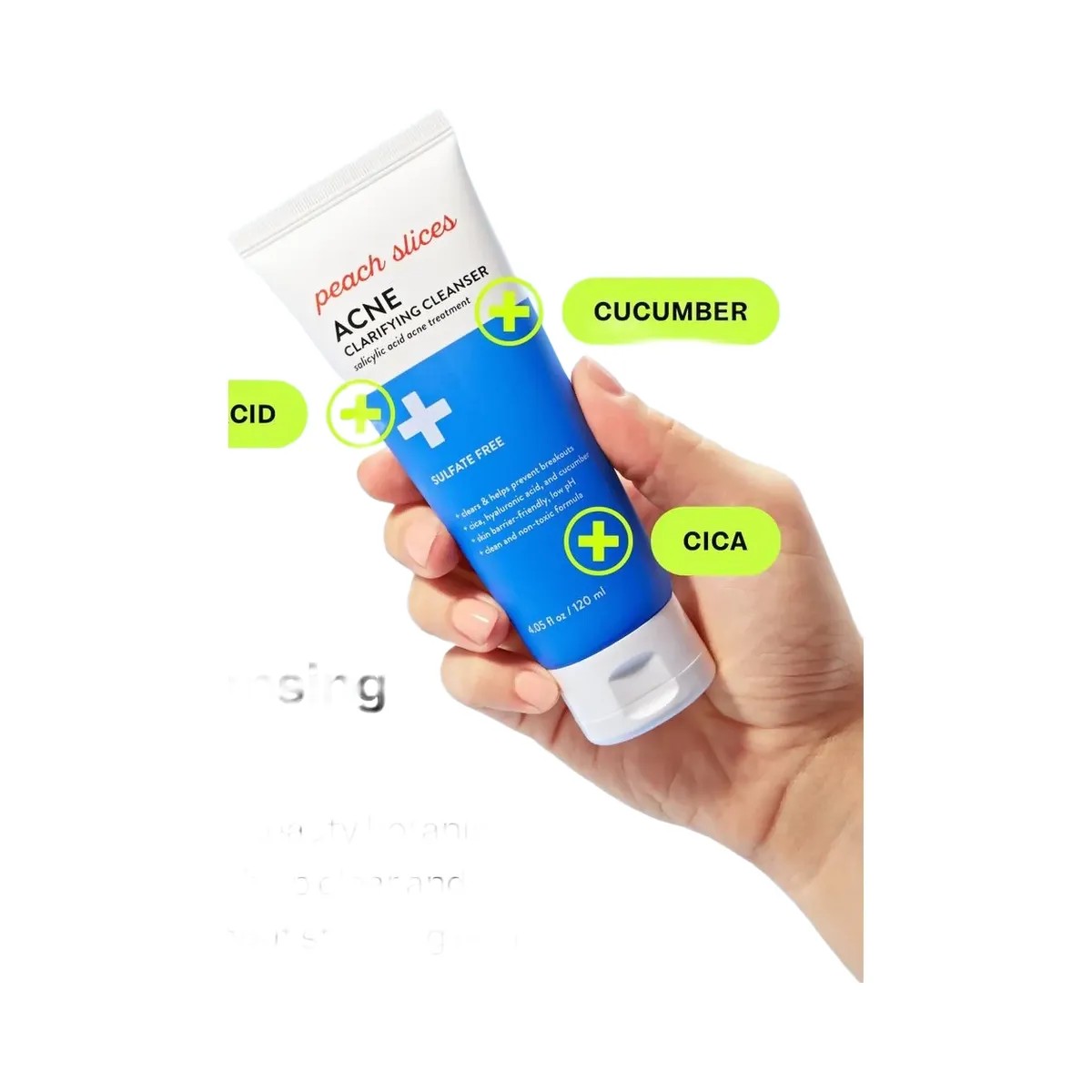 Peach Slices Acne Clarifying Cleanser - HypeFly India View 5