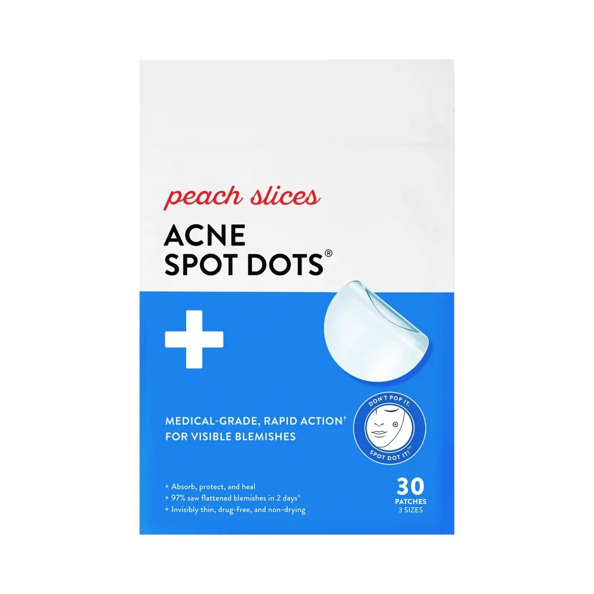 Peach Slices Acne Spot Dots - HypeFly India View 1