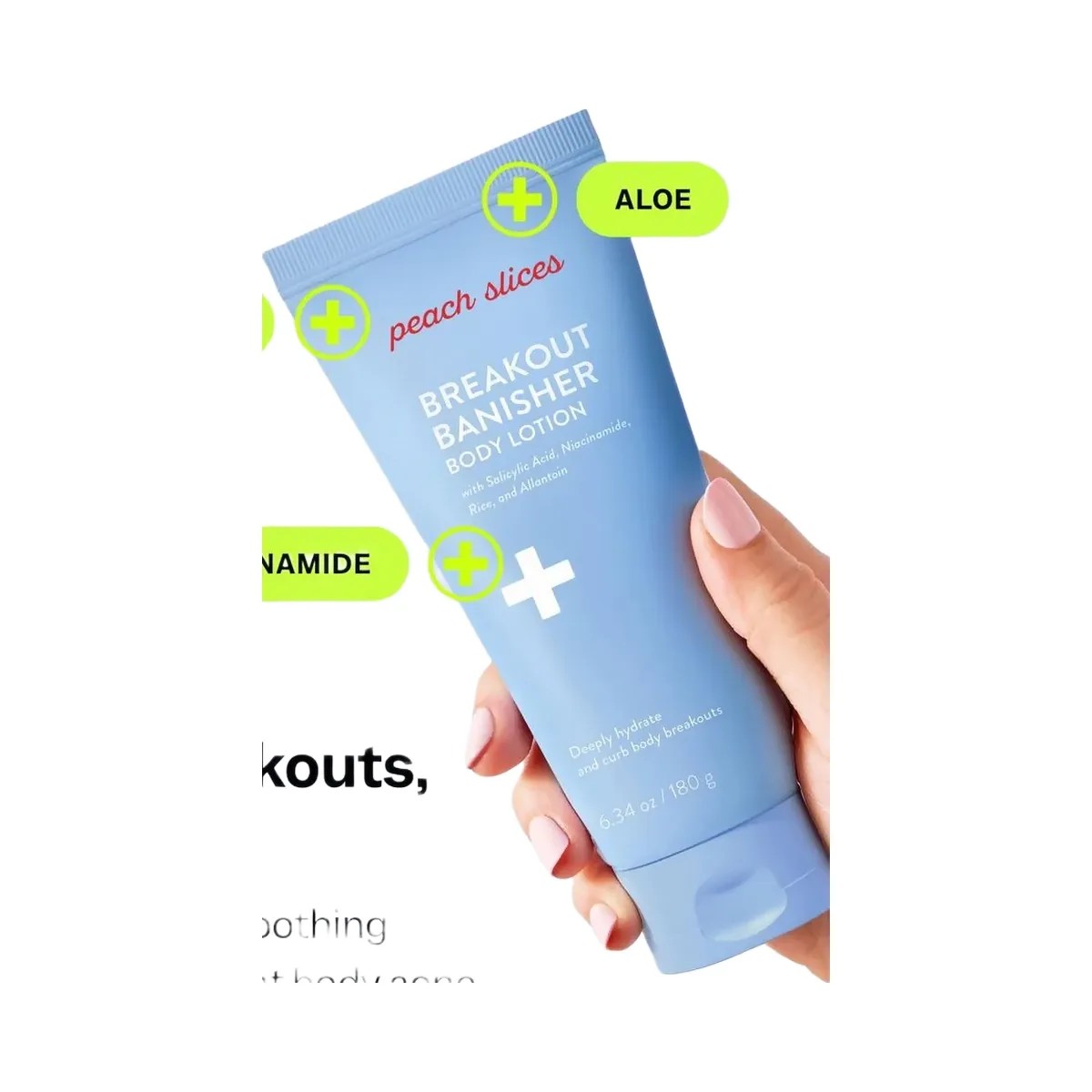 Peach Slices Breakout Banisher Body Lotion - HypeFly India View 4