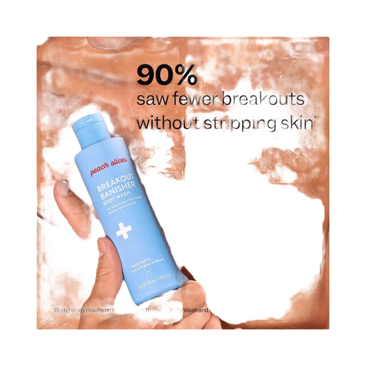 Peach Slices Breakout Banisher Body Wash - HypeFly India View 6