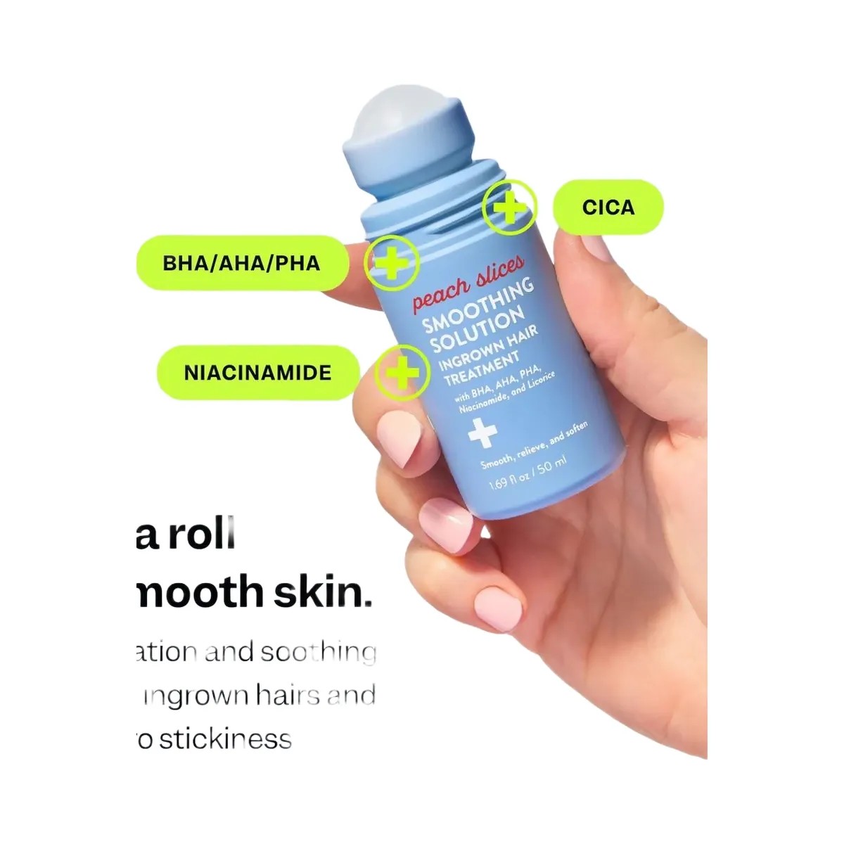 Peach Slices Smoothing Solution Ingrown Hair Treatment - HypeFly India View 4