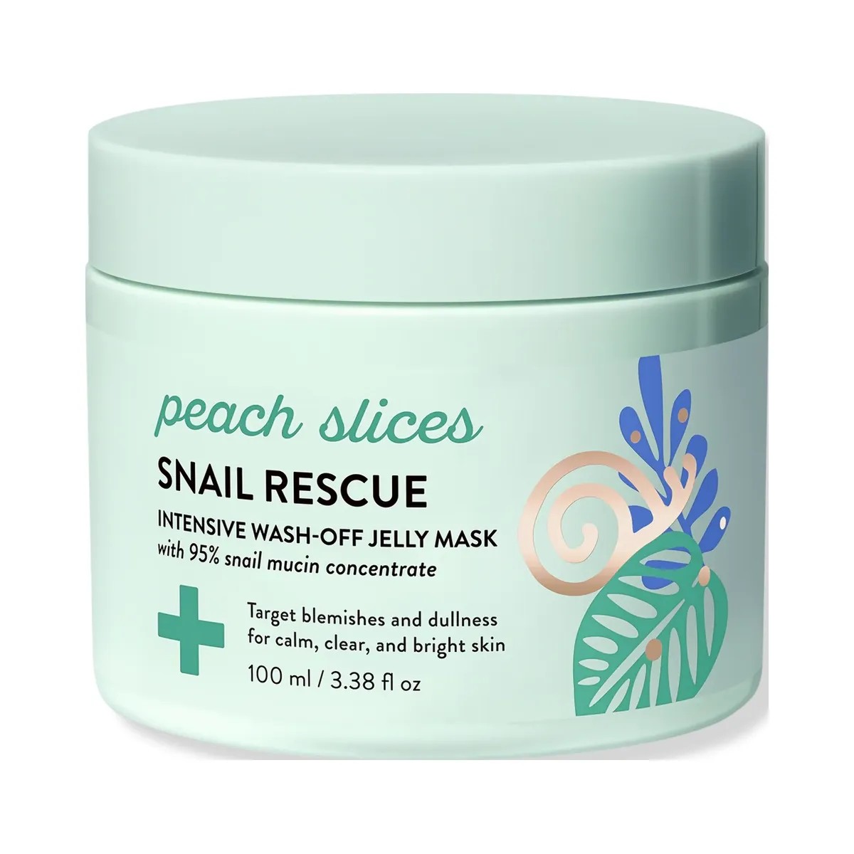 Peach Slices Snail Rescue Intensive Wash-Off Jelly Mask - HypeFly India View 1